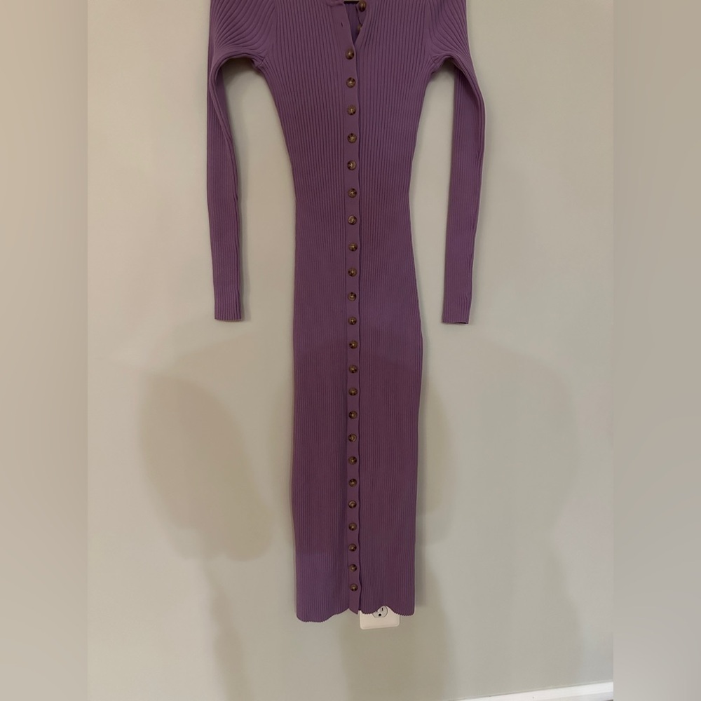 Derek Lam 10 Crosby Avianna Sweater Midi Dress - Size XS - Picture 9 of 12